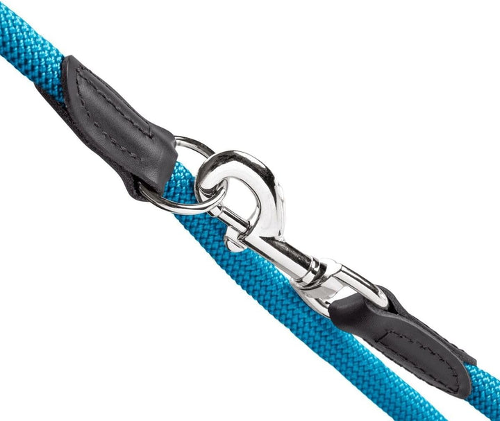 HUNTER Freestyle Verstellbare Führleine für Hunde, robust, wetterfest, 0,8/200 cm, petrol 0,8 x 200