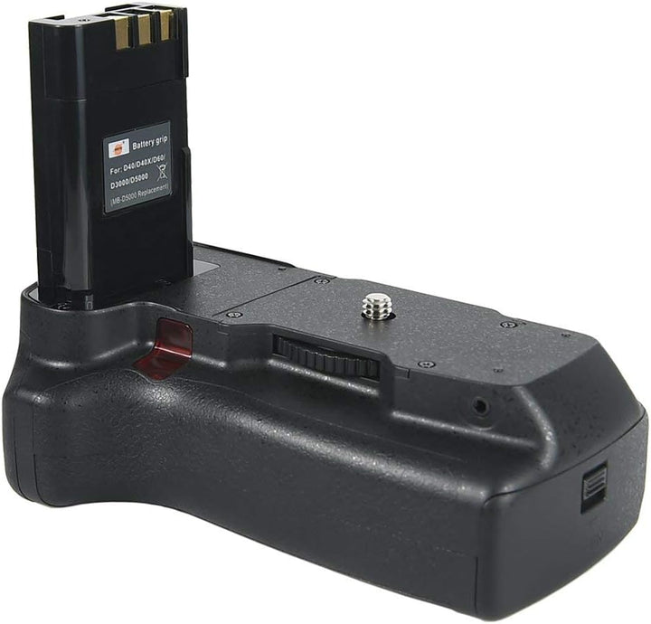 DSTE® Infrarot Fernbedienung Batterie Griff für Nikon D40 D40X D60 D3000 D5000 DSLR Digital Kamera a