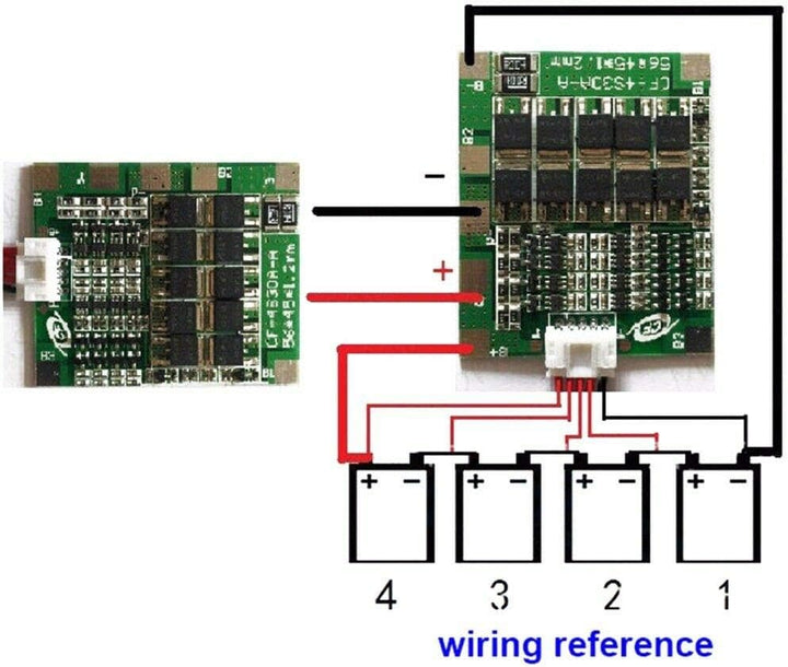 5pcs 4S 30A 14.8V Li-ion Lithium Battery PCB BMS 18650 Charger Protection Board