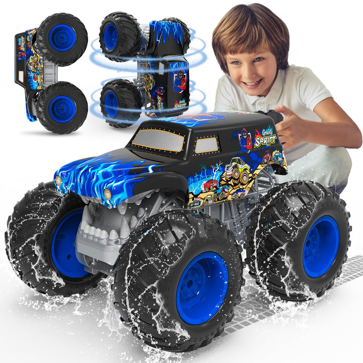 Monstertruck, 1:16 Ferngesteuerter Monstertruck Ferngesteuert mit Licht | 360°Drehung Monster Truck,