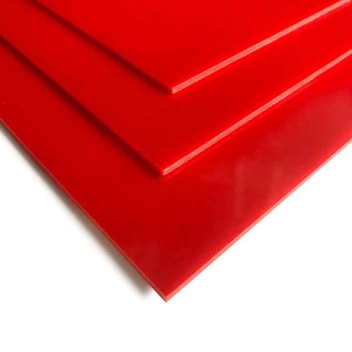 Plexiglas, Farbe 3 mm, Acrylglas, rotes Plexi, blau, Plexi grau, Kunstglas, Plexiglas extrudiert - 5