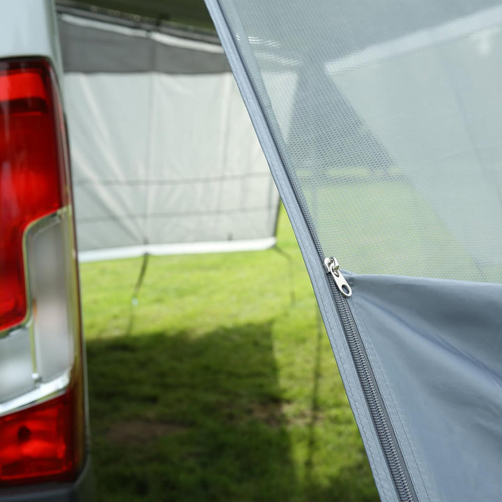 your GEAR Sun + Rain Blocker Side Walls - 2 x Seitenwand für Markise schützt vor Sonne, Wind und Reg