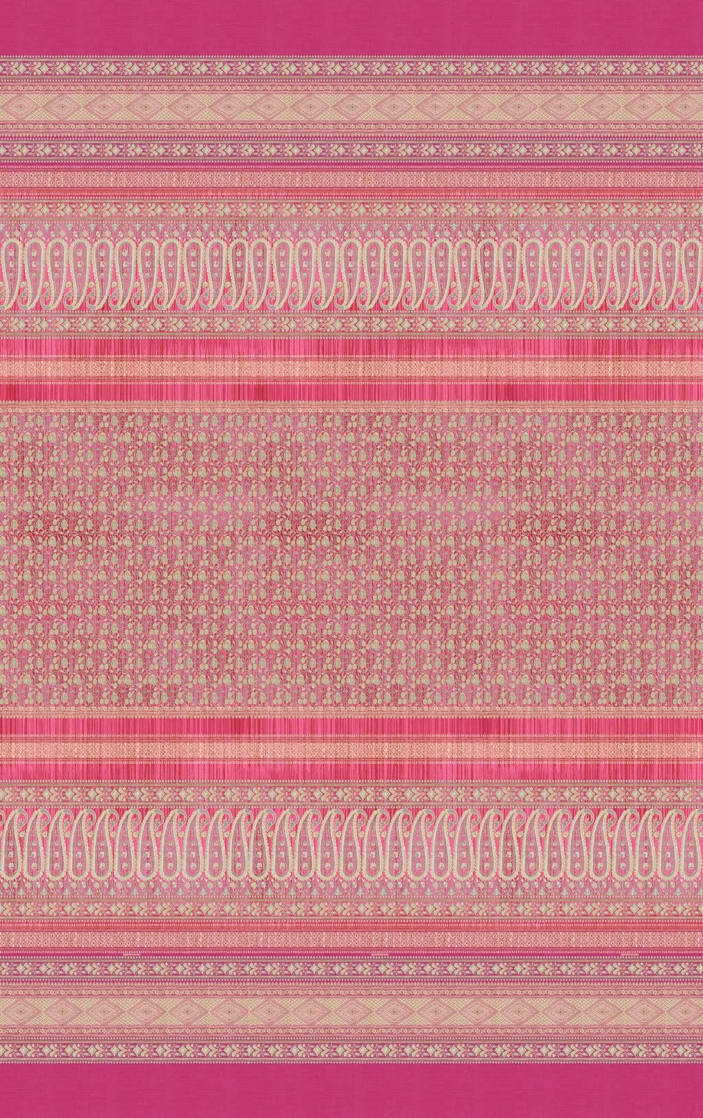 Bassetti Tagesdecke, Baumwolle, ROSA, 220x255