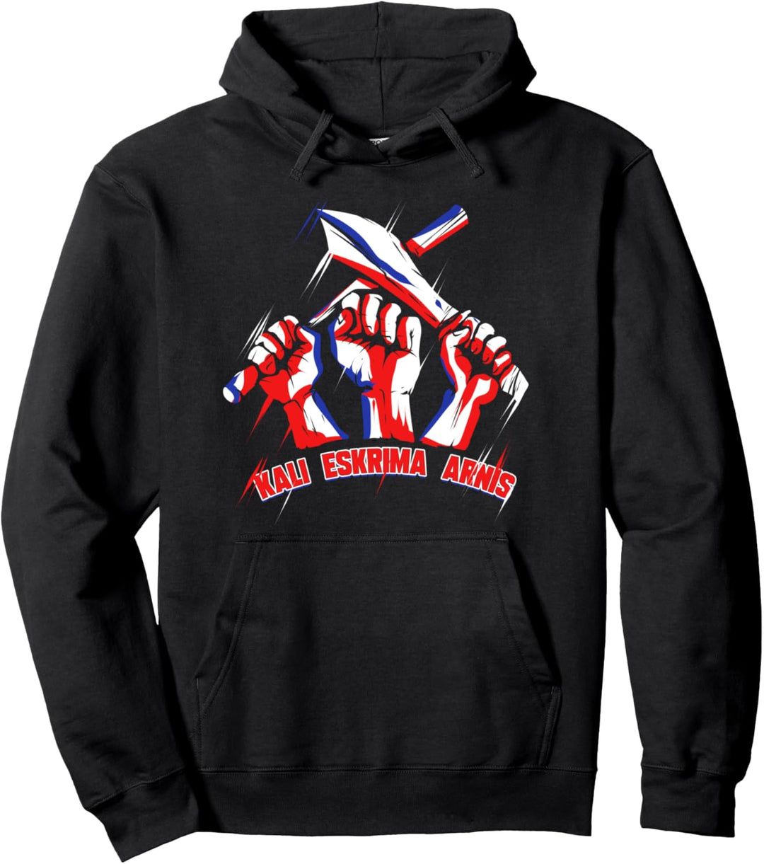 Philippinische Kampfkunst Kali Eskrima Arnis Filipino Pullover Hoodie