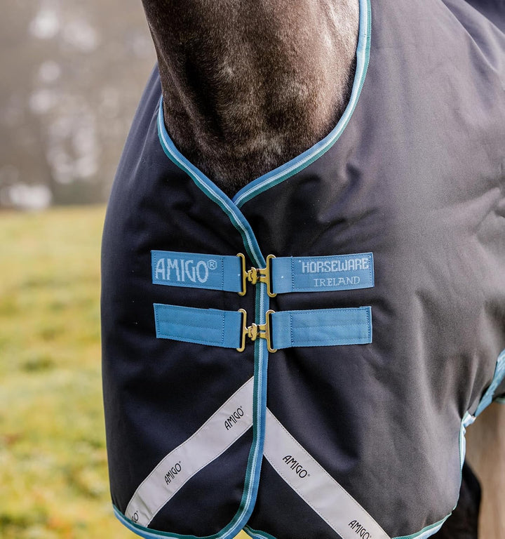 Horseware Amigo Bravo 12 Original lite 100 g Navy/Turquoise (145), 145