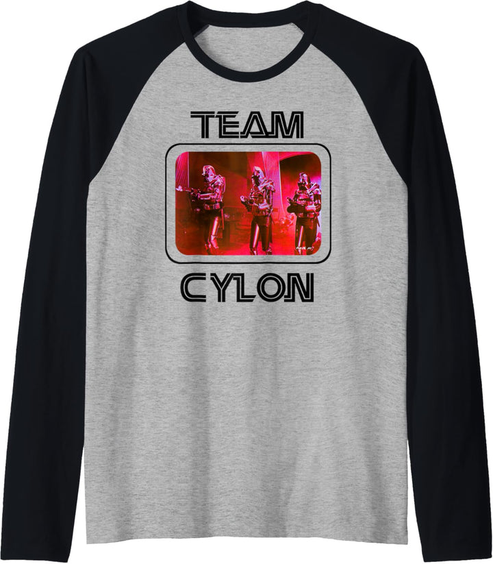 Battlestar Galactica Team Cylon Raglan