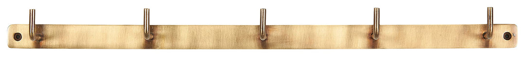 Ib Laursen Hakenleiste m 5 Haken antikes Messing