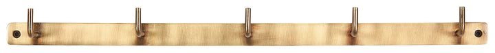 Ib Laursen Hakenleiste m 5 Haken antikes Messing
