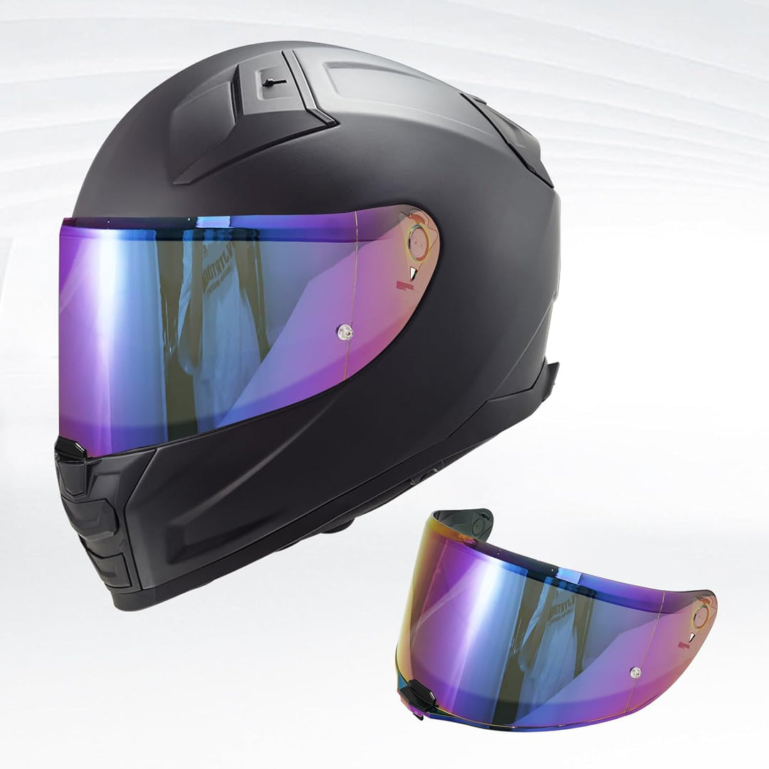 Helmvisier für FF811/VECTOR II/Citation II,Motorradhelm Visier,Motorrad Vollgesichtshelm Windschutzs