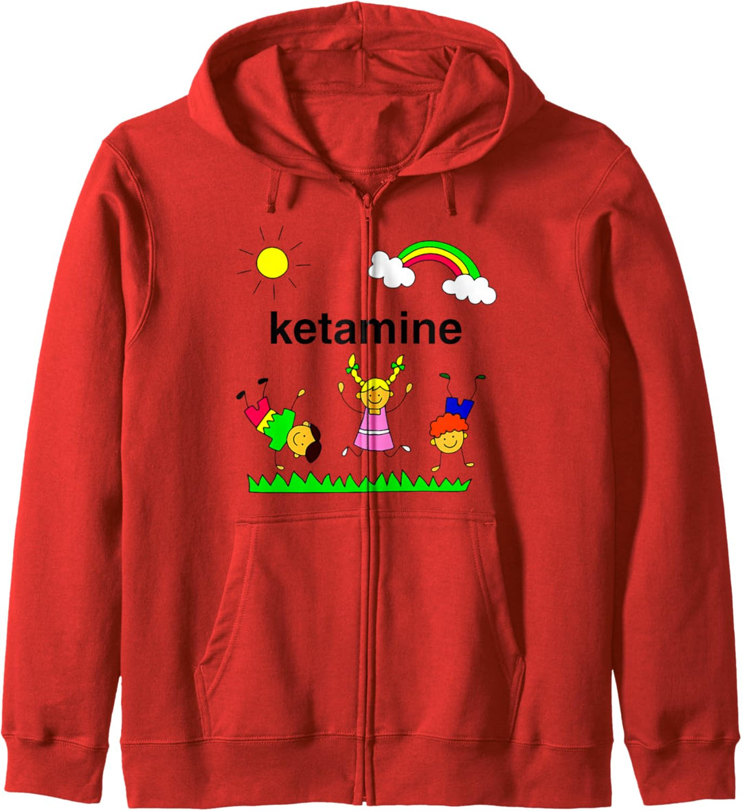 K.etamine Shirt für Kinder, zum Aufspringen und Spass haben Kapuzenjacke