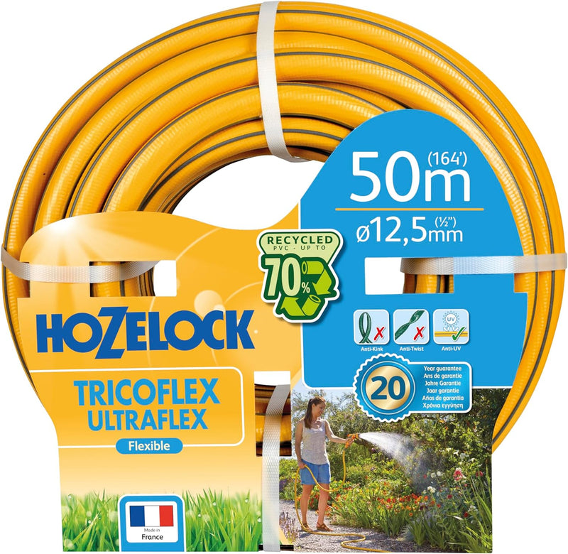 Hozelock 117009 50 m Tricoflex Ultraflex Schlauch (12,5 mm Durchm.) 12.5mm diameter, 50 meter Ultraf