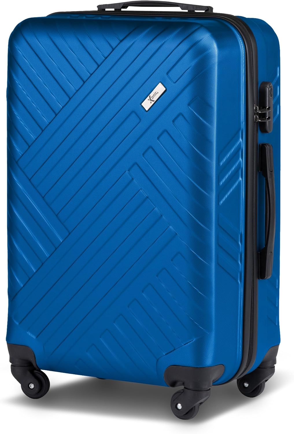 Xonic Design Reisekoffer - Hartschalen-Koffer mit 360° Leichtlauf-Rollen - hochwertiger Trolley mit