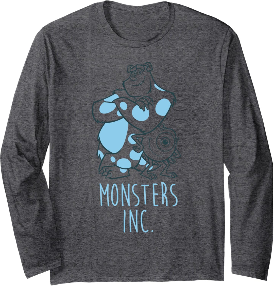 Disney Pixar Monsters University Simple Monsters Langarmshirt