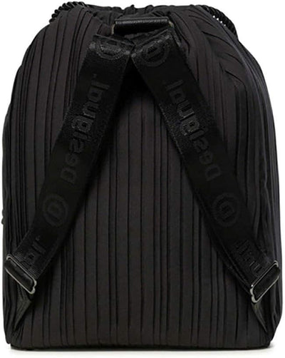 Desigual Plissierter Rucksack Pleats Black 20SQXW17