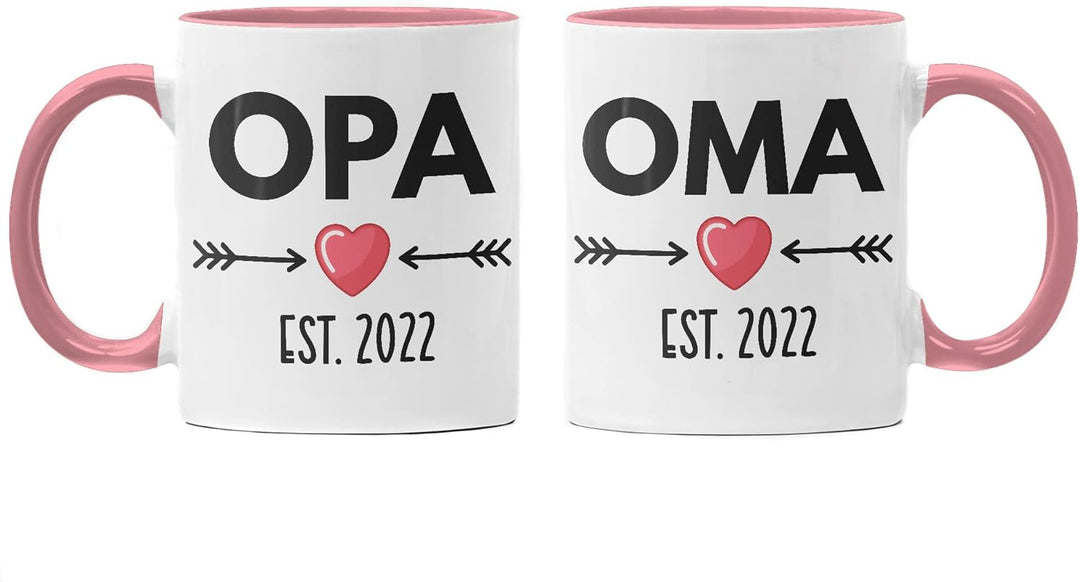 Trendation - Ihr werdet Oma und Opa 2022 Geschenk Schwangerschaft Verkünden Überraschung Baby Du Wir