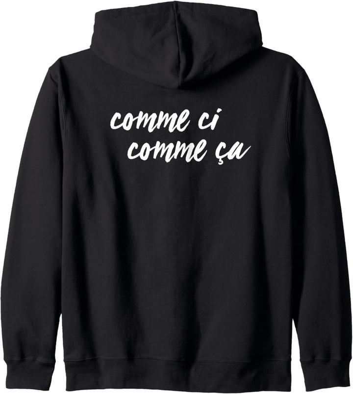 COMME CI Comme Ca Funny French Kapuzenjacke