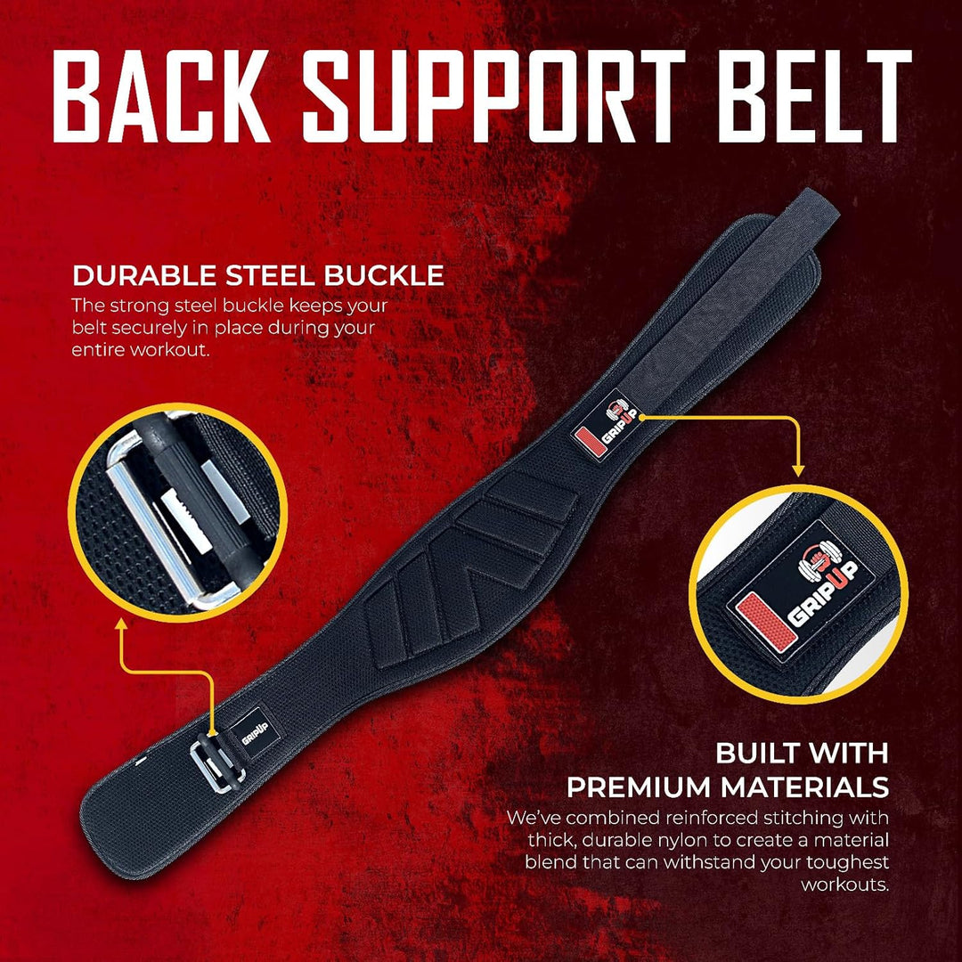 Weightlifting Back Support Belt aus Neopren – Ergonomischer Trainingsgürtel zur Rückenunterstützung