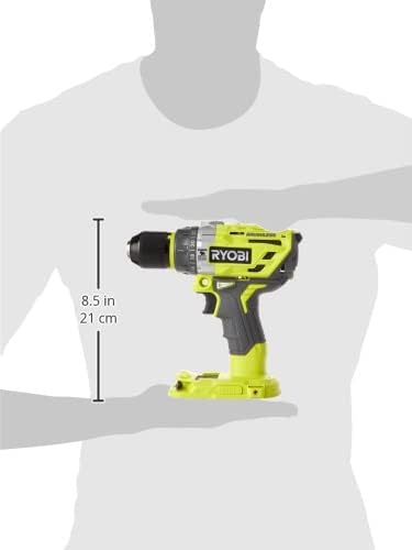 Ryobi Akku-Schlagbohrschrauber (18 V, Schlagbohrfunktion, ohne Akku, Schnellspannbohrfutter, LED-Bel