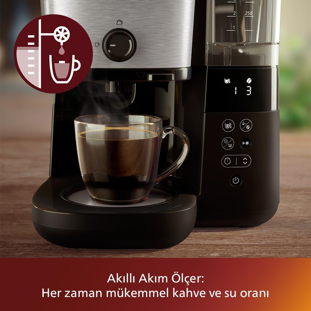 Philips Grind&Brew Coffee Machine (HD7888/01)