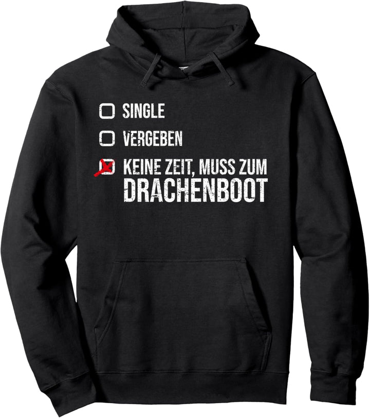 Lustiges Drachenboot Single Vergeben für Paddler Pullover Hoodie