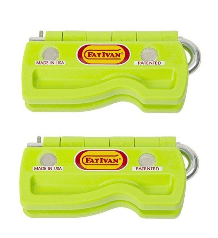 Fat Ivan Türstopper, klappbar, mit Magnet, Grün, 2 Stück Grün 2 Pack, Grün Pack of 2