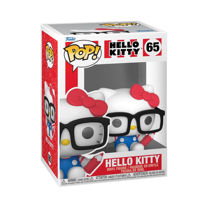 Funko Pop! Sanrio: Hello Kitty - HK Nerd - Vinyl-Sammelfigur - Geschenkidee - Offizielle Handelsware