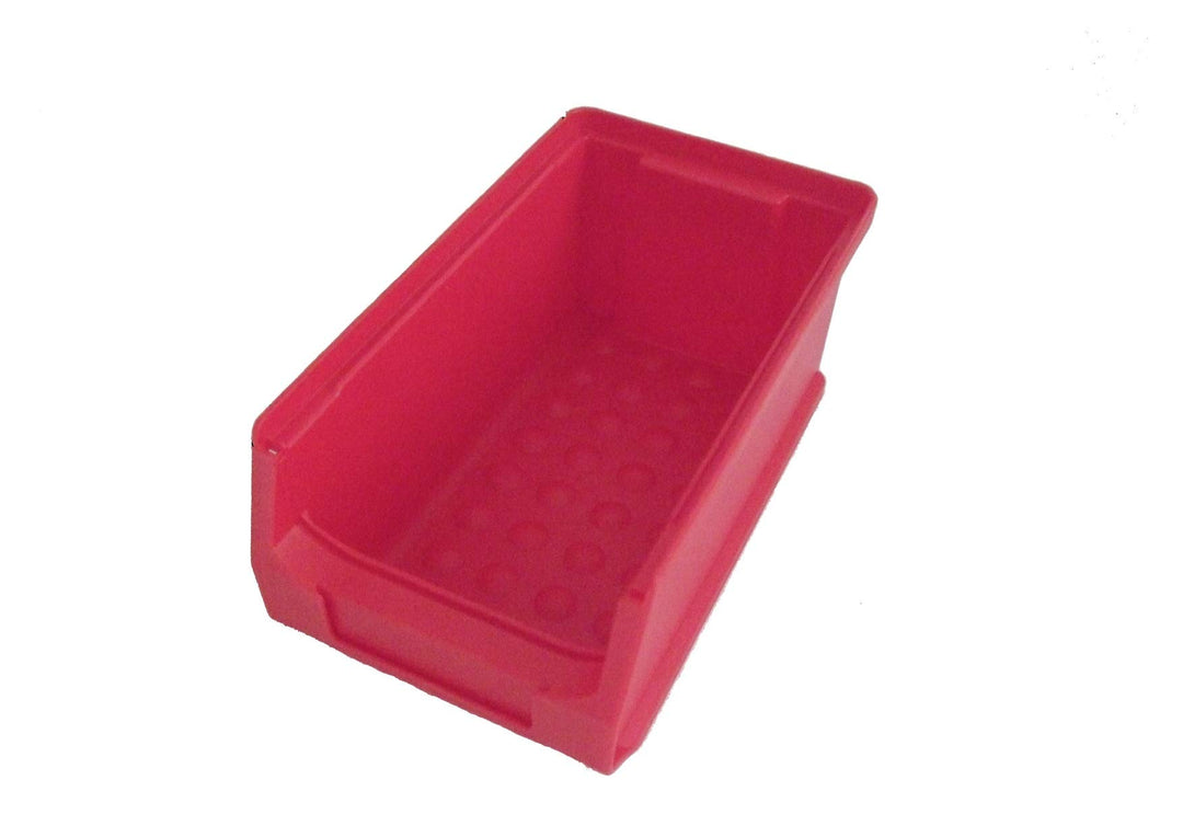 Sichtlagerboxen 50 Stück Business Stapelboxen 175x100x75 mm Gr. 2 rot Made in Germany