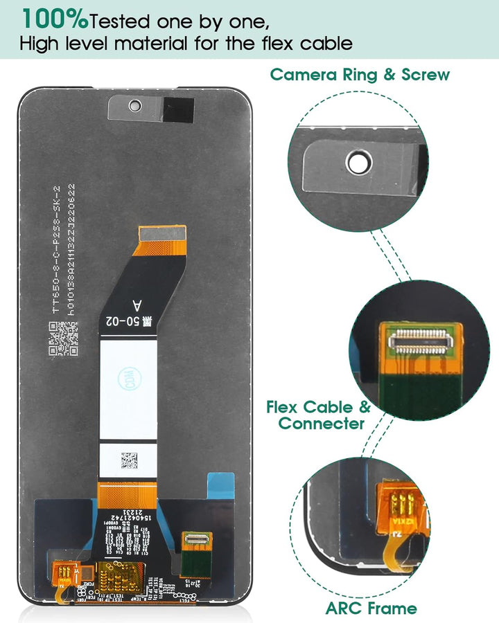 Für Xiaomi Redmi 10 Bildschirm Ersatz für Redmi 10 LCD-Display für Redmi 10 Touchscreen Digitizer As