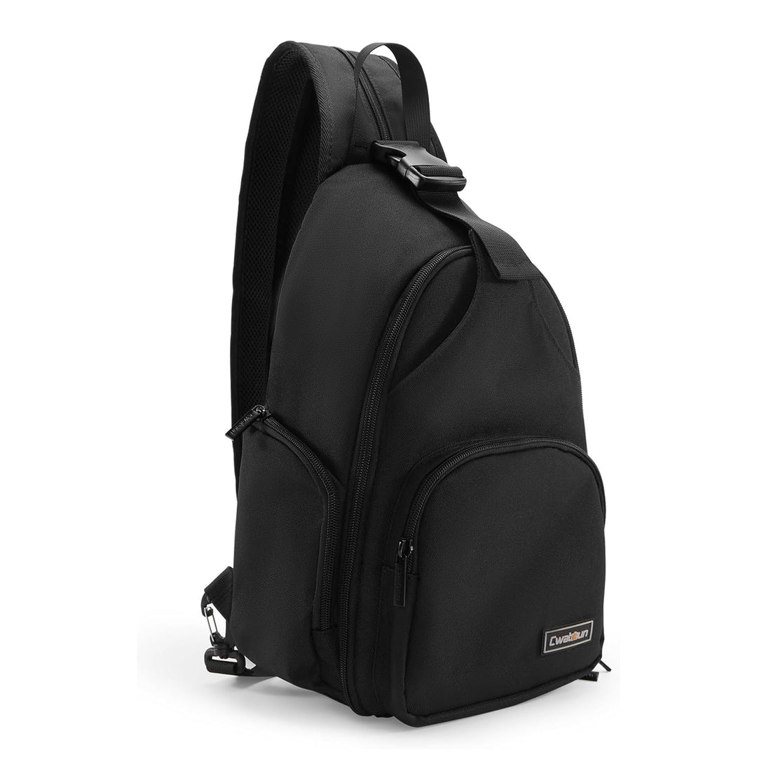 Cwatcun Kameratasche, Kamera-Umhängetasche, SLR-Kameratasche mit USB-Ladeanschluss Kompatibe, wasser