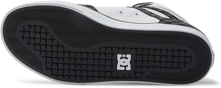 DC Shoes Herren Pure High-top WcSneaker 43 EU Black White Monogram, 43 EU Black White Monogram