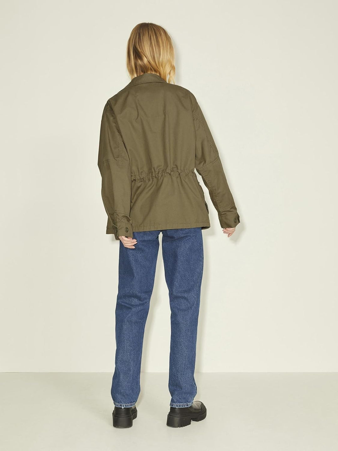 JACK & JONES Damen Jjxx Jxevie Field Sn Jacket S Burnt Olive, S Burnt Olive