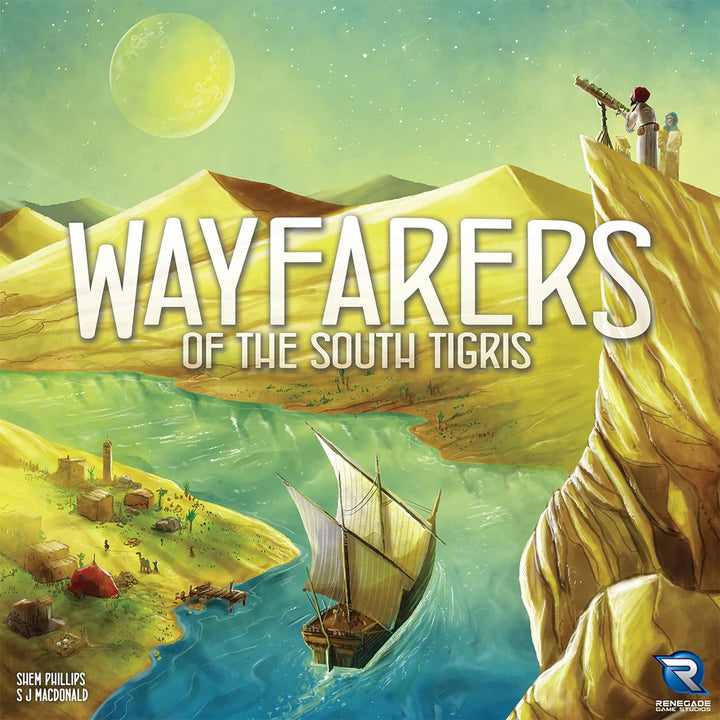 Renegade Games Wayfarers of The South Tigris – Würfelplatzierungs-Strategie-Brettspiel, ab 14 Jahren