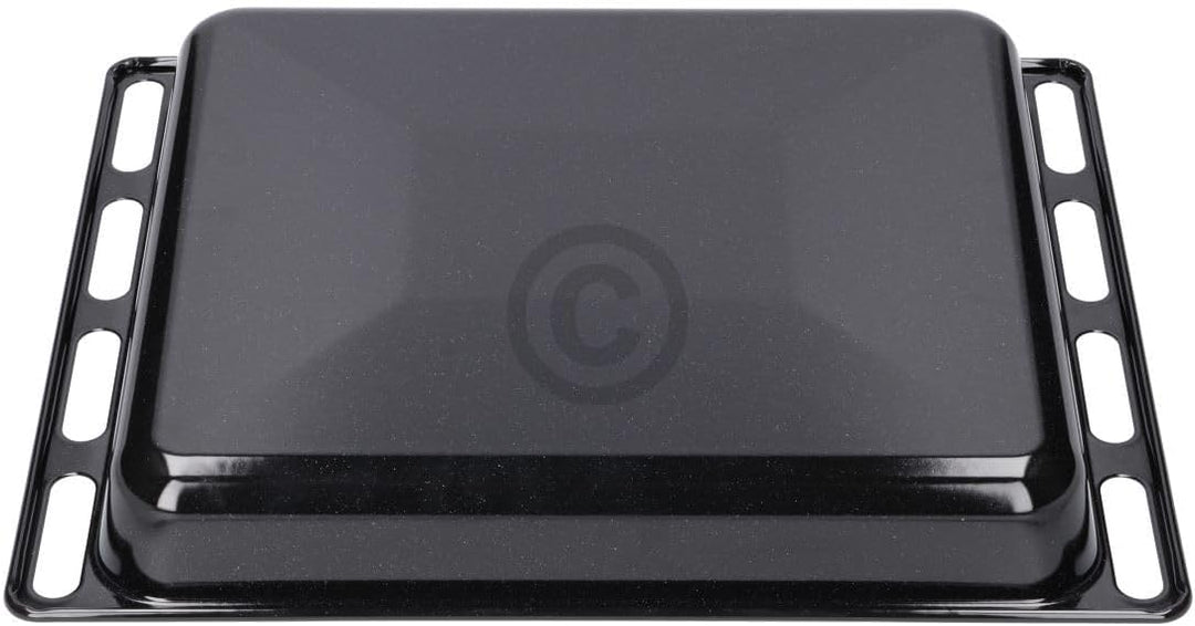 Hohes Backblech kompatibel mit e Hotpoint C0099622 kompatibel mit Whirlpool 482000022808 emaillierte