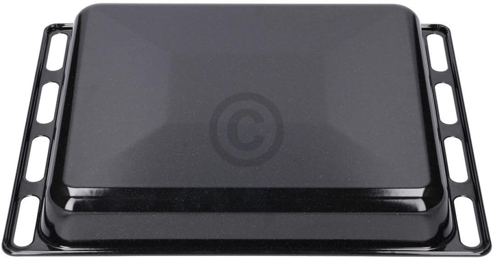 Hohes Backblech kompatibel mit e Hotpoint C0099622 kompatibel mit Whirlpool 482000022808 emaillierte
