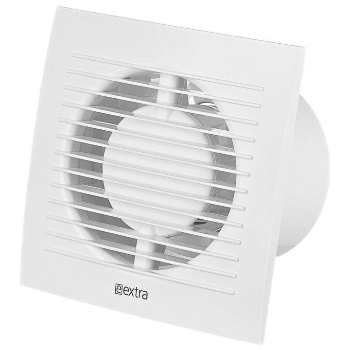 Ø 100mm Weiss Badlüfter - Lüfter für Effiziente Belüftung im Bad Kuche WC, Ø 100mm Weiß