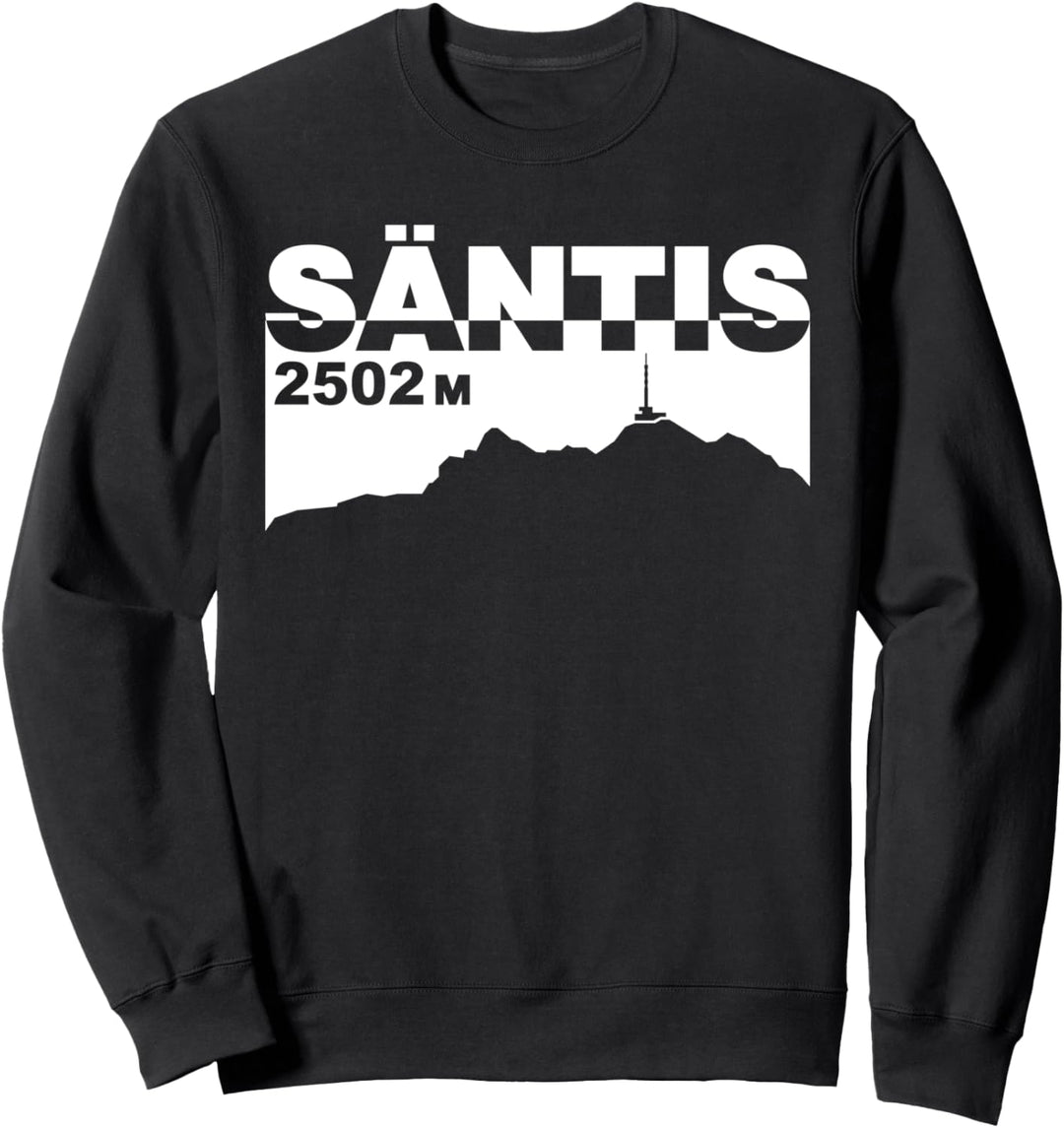 Säntis Schwägalp Alpstein Toggenburg Schweiz Wandern Berg Sweatshirt