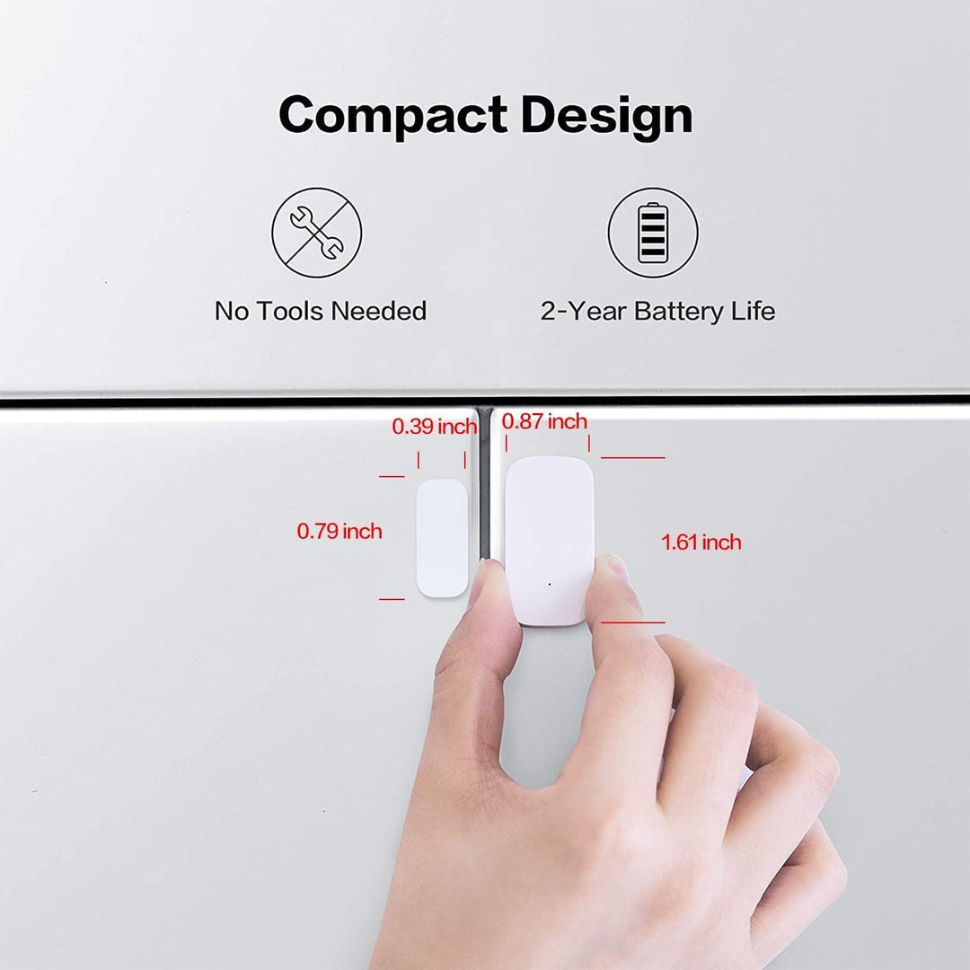 Aqara Tür- und Fenstersensor 3er Pack, Erfordert Aqara Hub, Zigbee-Verbindung, Drahtloser Detektor f
