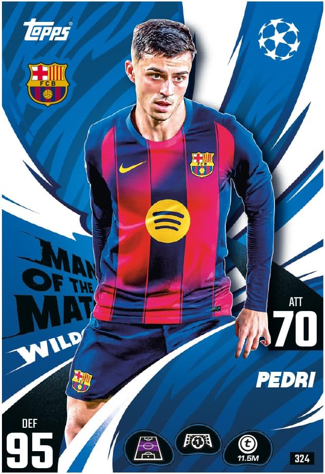 Mega Tin Match Attax UCL 25-26 Karten