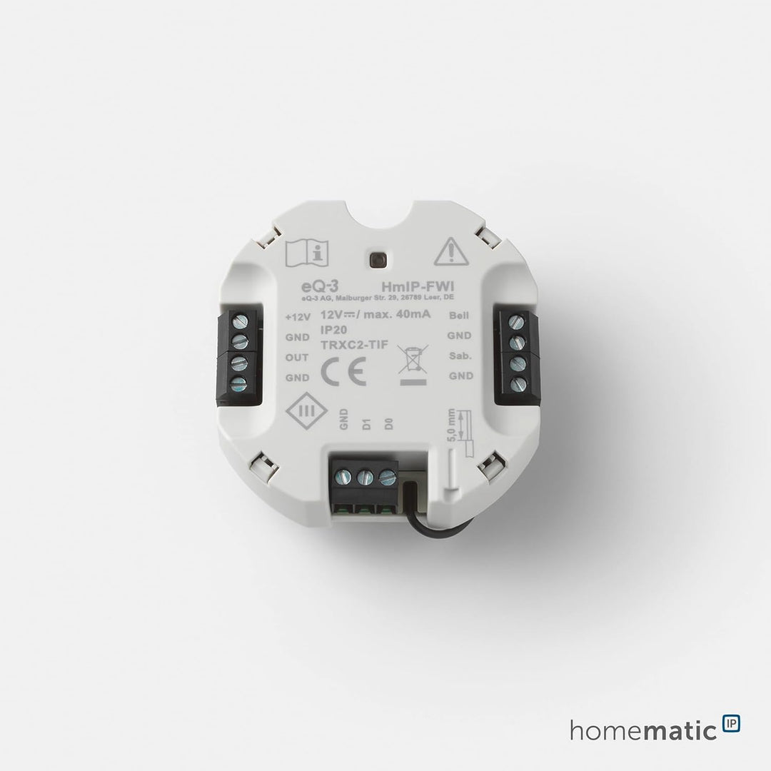 Homematic IP Smart Home Wiegand-Schnittstelle, damit kann EIN Wiegand-fähiges Endgerät, wie EIN Code