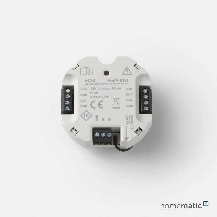 Homematic IP Smart Home Wiegand-Schnittstelle, damit kann EIN Wiegand-fähiges Endgerät, wie EIN Code