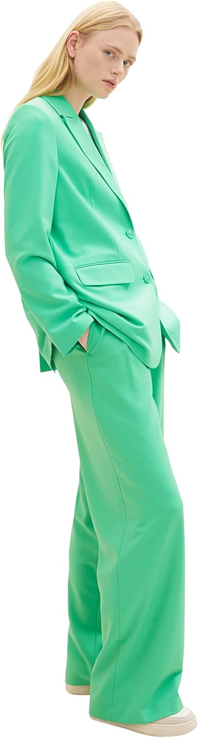 TOM TAILOR Denim Women's boyfriend blazer S 11052 - Strong Green, S 11052 - Strong Green