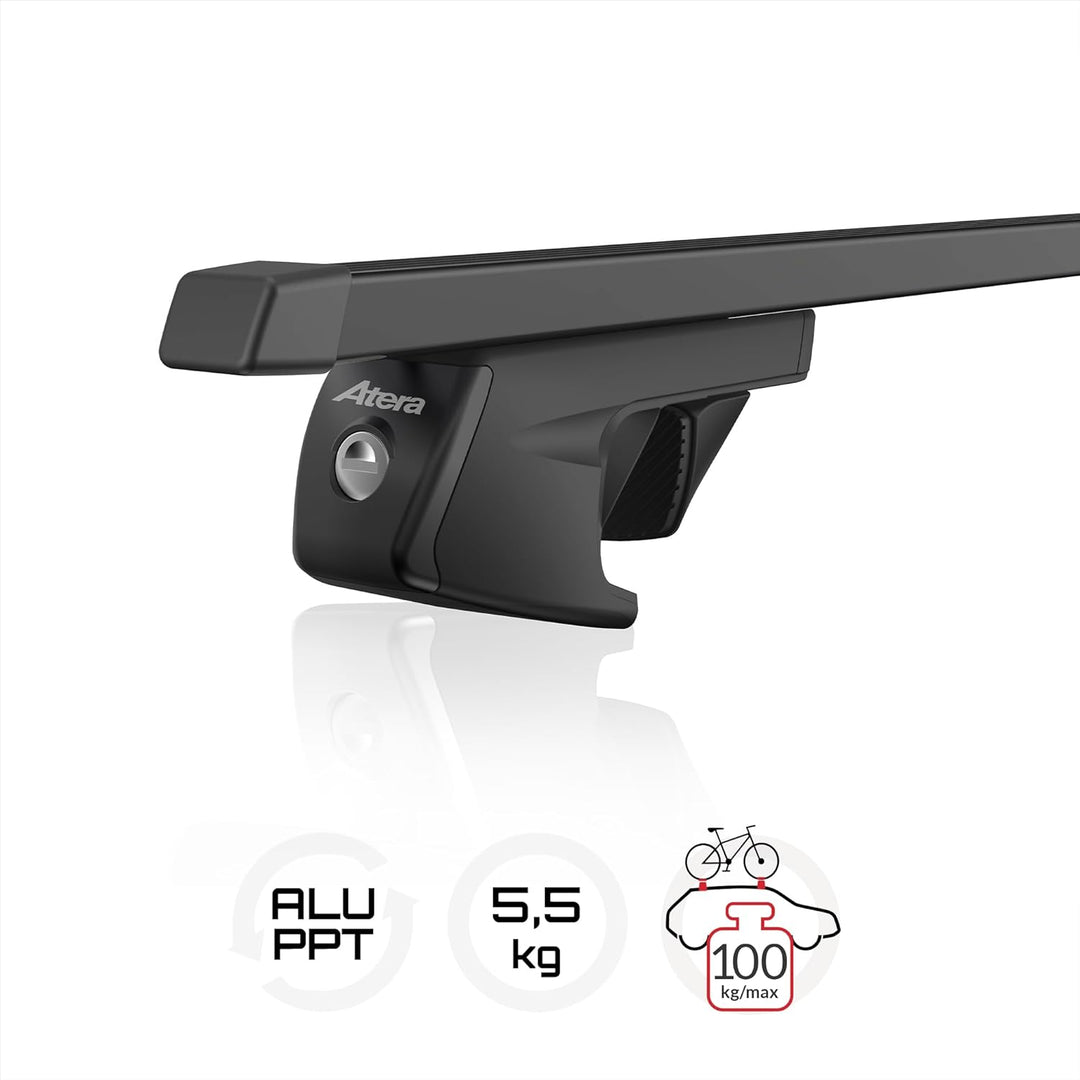 Atera 048122 RT Dachträger 122 cm Länge für Fahrzeuge mit offener Reling
