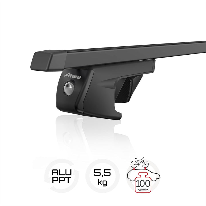 Atera 048122 RT Dachträger 122 cm Länge für Fahrzeuge mit offener Reling