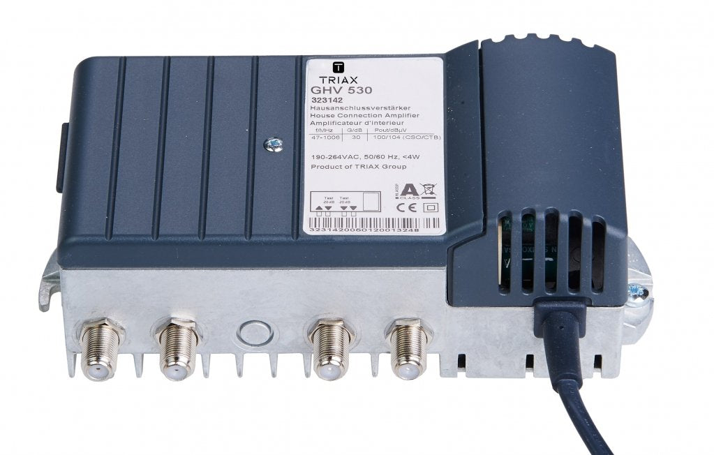 Triax GHV 530 Verstärkung 30 dB weiss