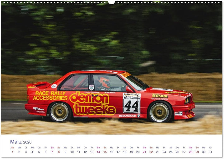 Rally Ikonen (Wandkalender 2026 DIN A2 quer), CALVENDO Monatskalender: Autos die Rallygeschichte sch