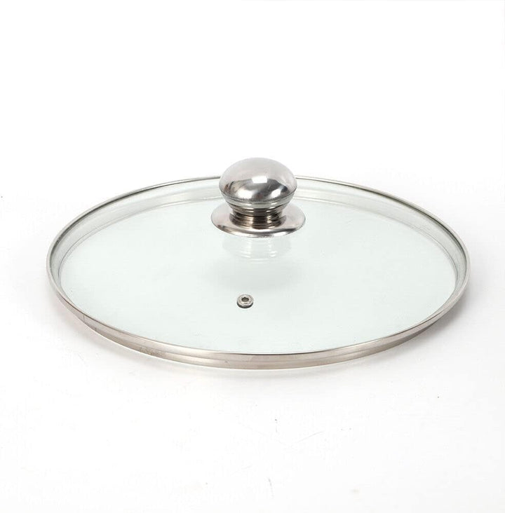 Dampfgarer mit 5 Ebenen aus Edelstahl, 26/28/30cm Kochtopf aus Edelstahl mit Glasdeckel und zwei Dam