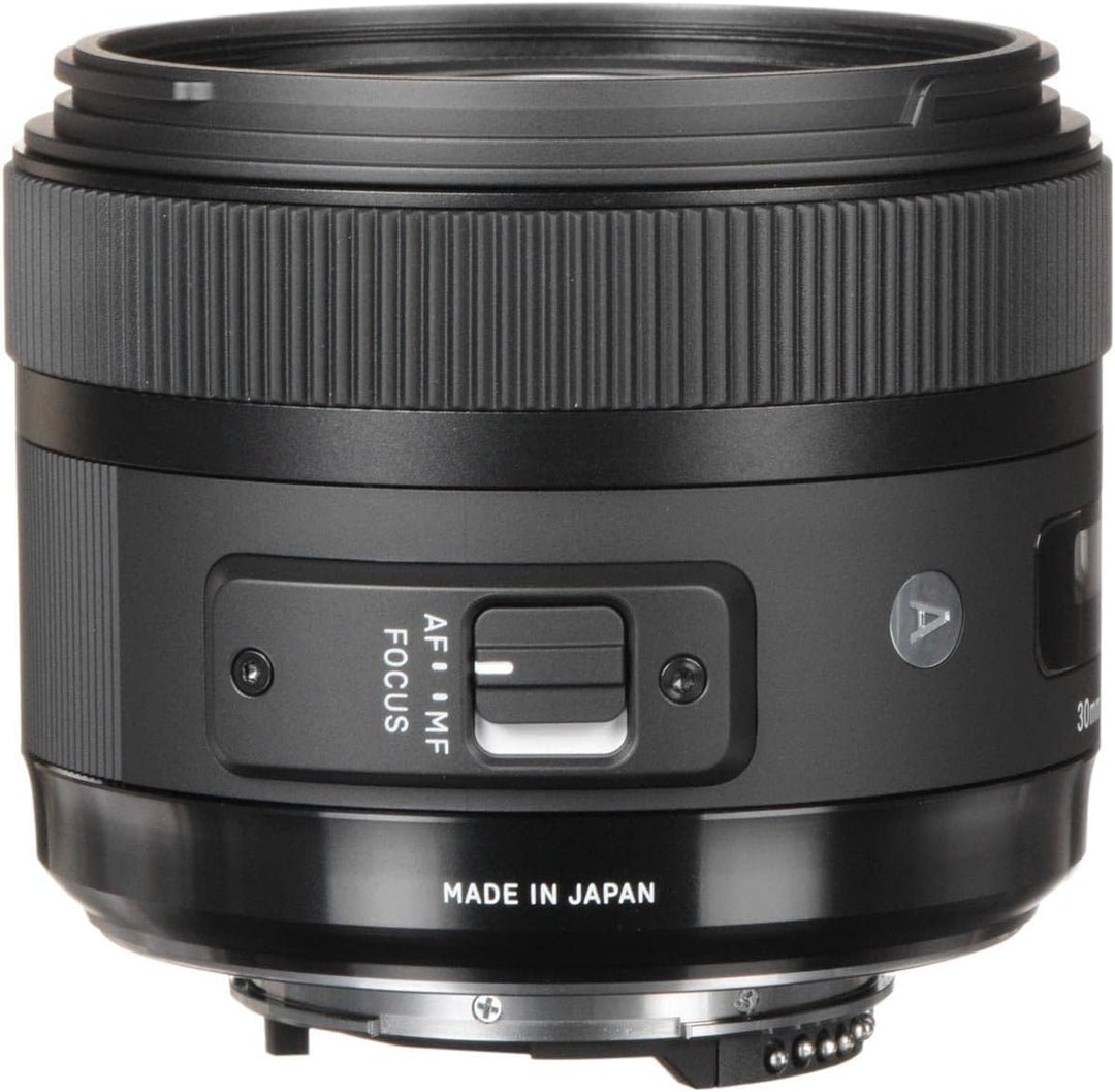 Sigma 30mm F1,4 DC HSM Art Objektiv für Nikon F Objektivbajonett für Nikon Single, für Nikon Single