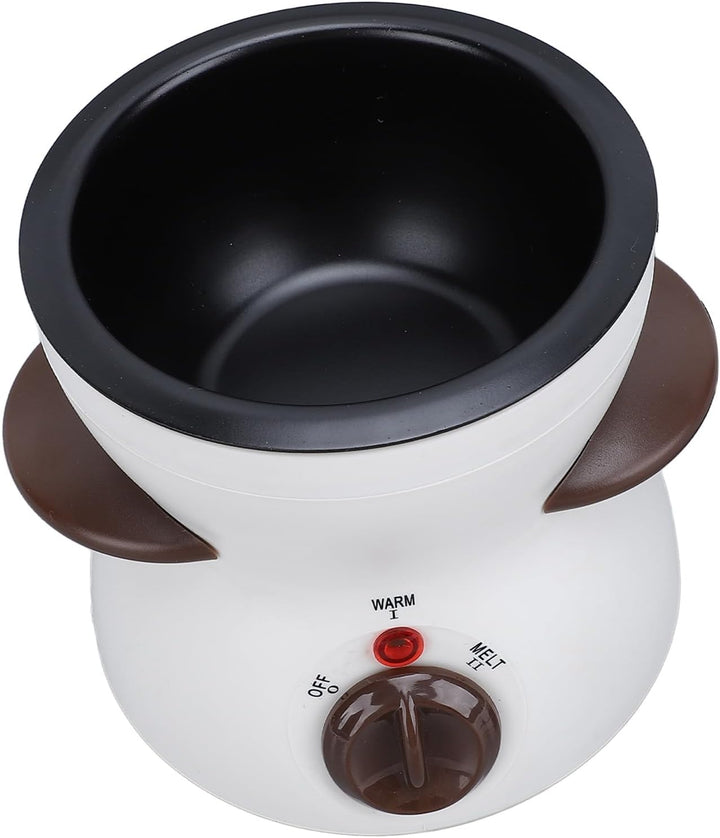 Haofy Mini-Elektro-Fonduetopf-Set, Zum Schmelzen von Schokolade, Käse und Fleischsuppe, Ideal für Pa