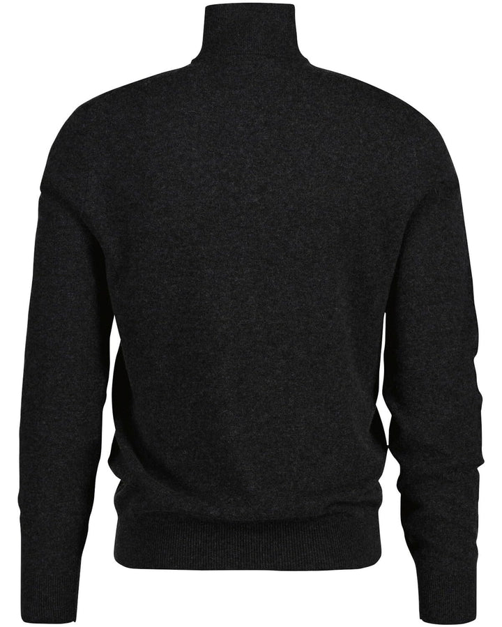 GANT Superfeiner Lambswool Cardigan Dunkelgrau XL
