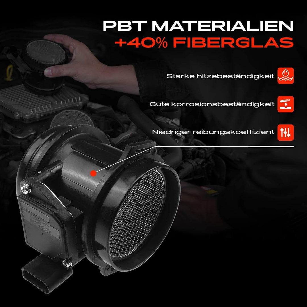 Luftmassenmesser 5-Polig für A4 8D2 A4 Avant 8D5 A4 Cabriolet 8H7 A6 4B2 A6 Avant 4B5 2.7L 3.0L Benz